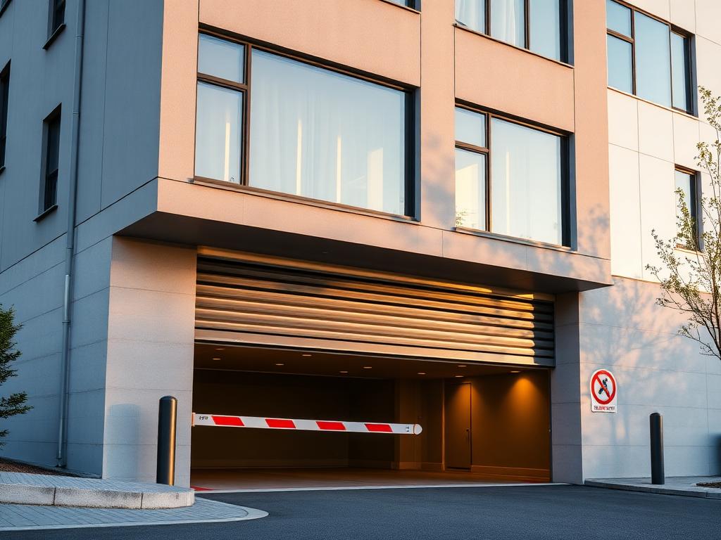 Sigurnosni elementi na automatskim garažnim vratima